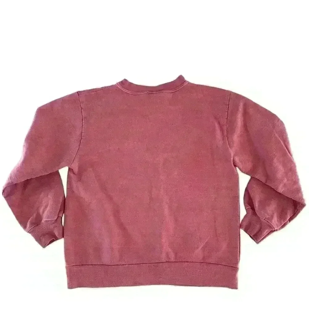 EAST HAMPTON SURF ANGEL SWEAT SHIRT SIZE S PINK